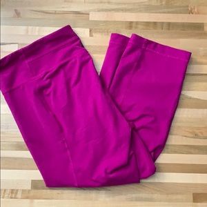 Under Armour pink leggings XL EUC